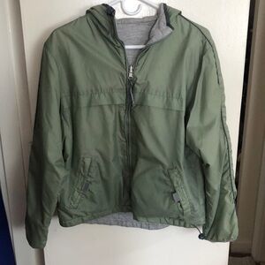 Green Rain Jacket